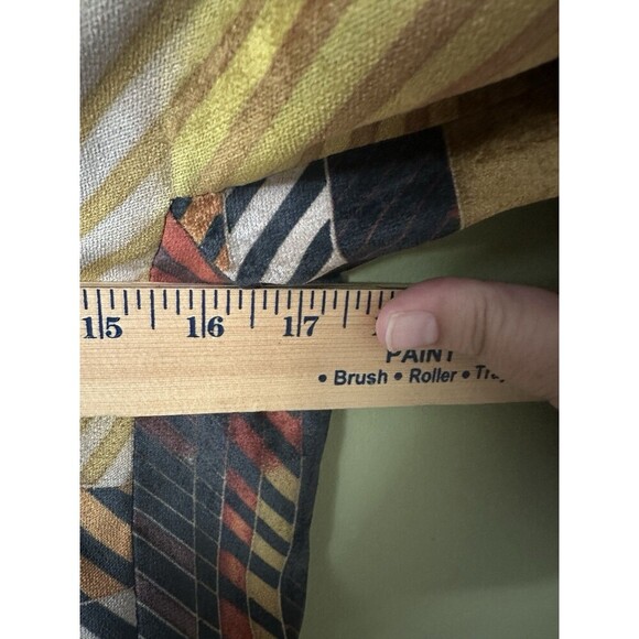 Worth New York Women’s Jacket XP Velvet Striped Colorful Cropped Blazer - Picture 6 of 8